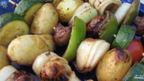 вегетарианский шашлык