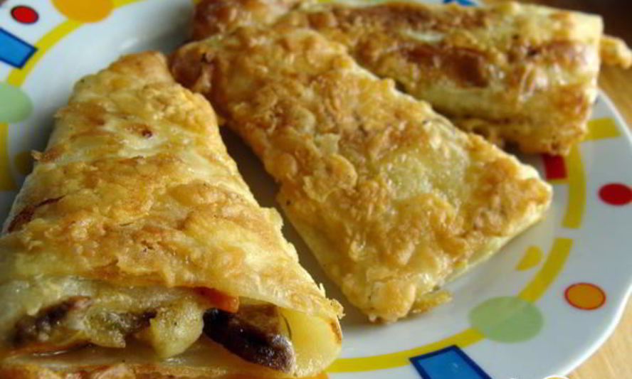 Рецепт капустного шницеля с грибами и овощами