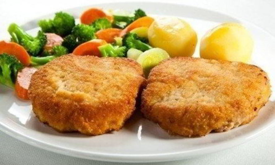 Рецепт картофельно-мясных шницели