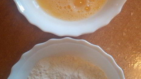 куриный шницель с рисовой запеканкой