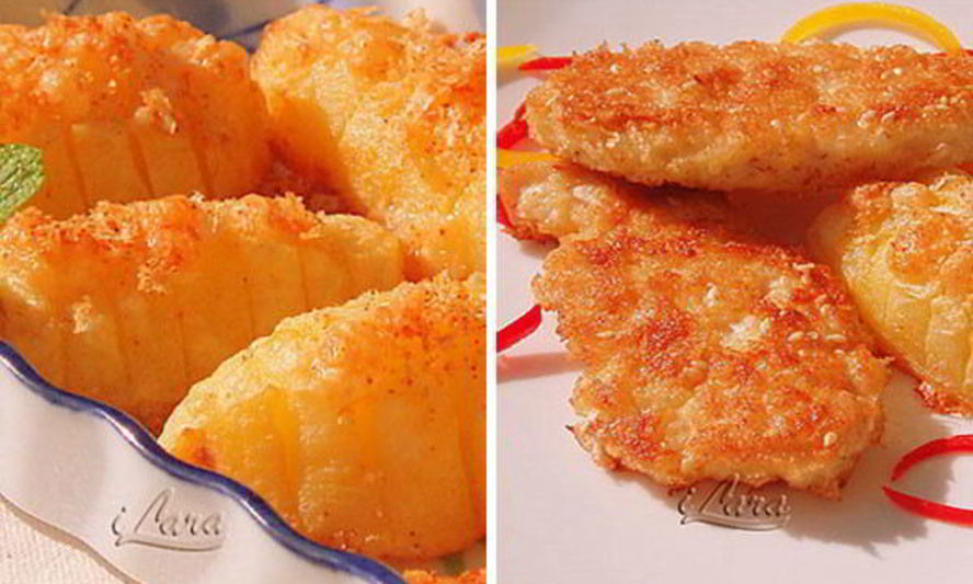 Рецепт куриных мини-шницелей с картофелем по-словацки