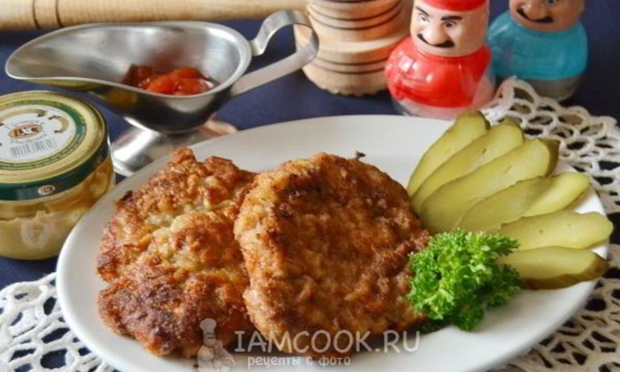 Рецепт шницеля из говядины