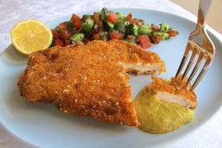 Шницель из индейки