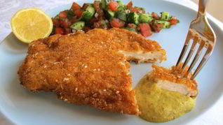 Шницель из индейки