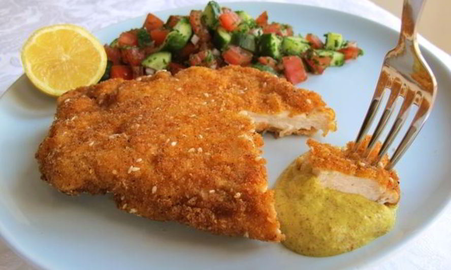 Рецепт шницеля из индейки
