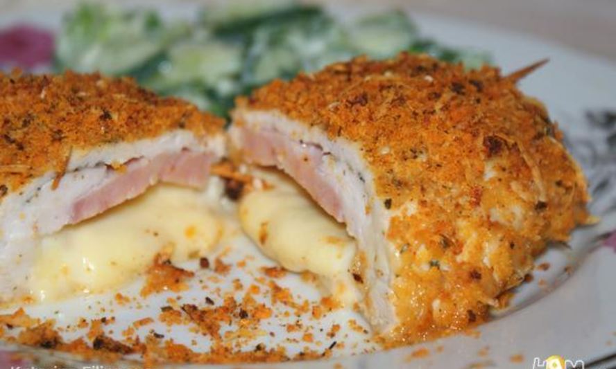 Рецепт шницеля из куриной грудки кордон блю