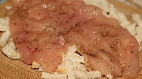 шницель из куриной грудки