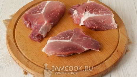 шницель из свинины в духовке