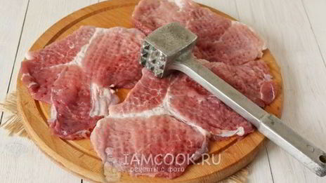 шницель из свинины в духовке