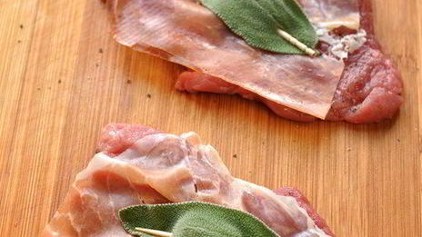 шницель из телятины с прошутто и шалфеем