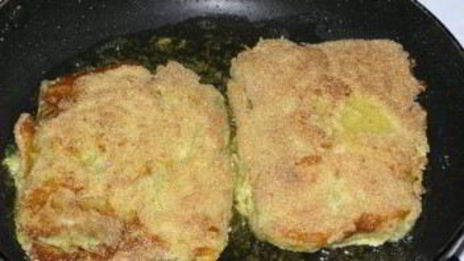 шницель капустный с сыром