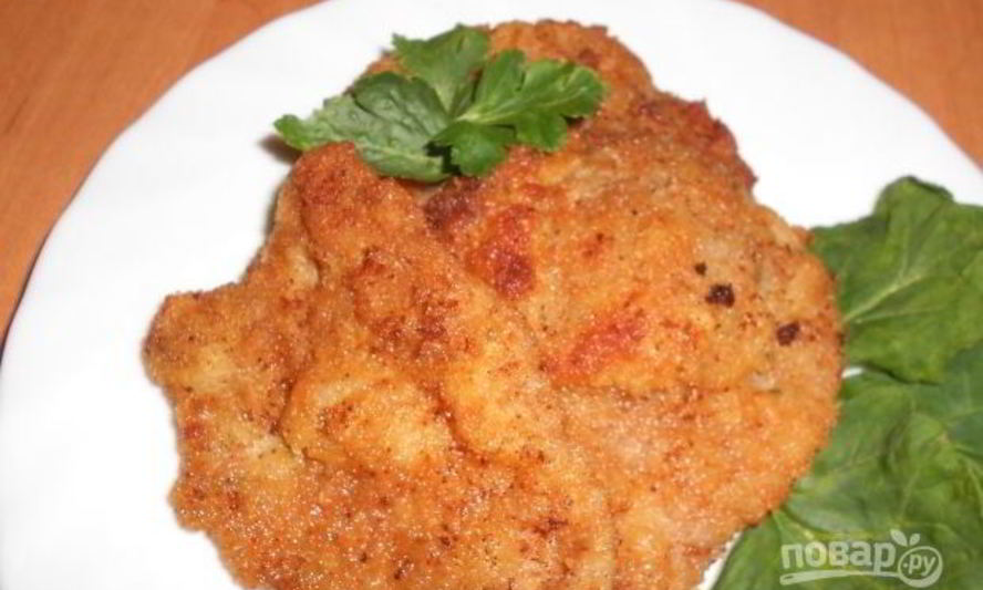 Рецепт шницеля по-венски