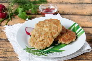 Шницель рубленый из свинины