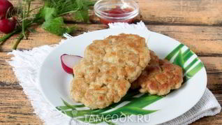 Шницель рубленый из свинины