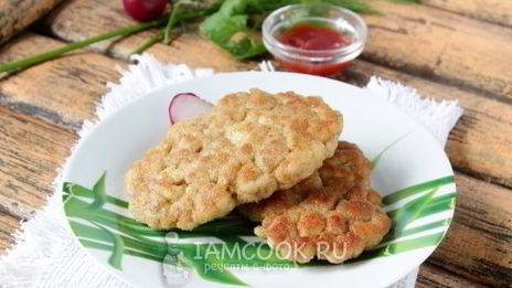 шницель рубленый из свинины