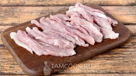шницель рубленый из свинины
