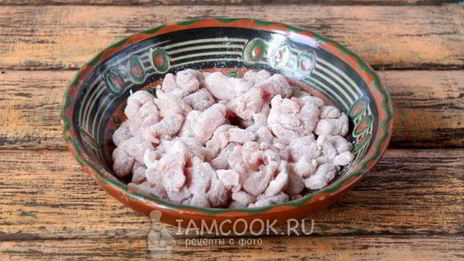 шницель рубленый из свинины