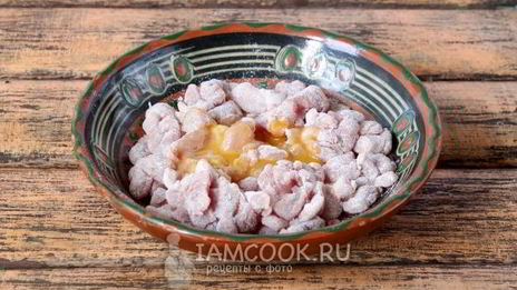 шницель рубленый из свинины