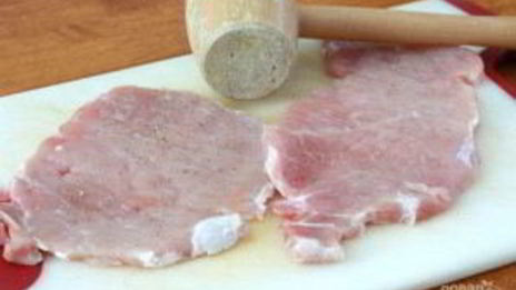 шницель свиной