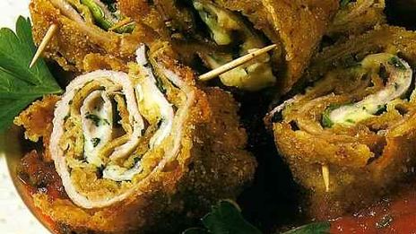 шницели алла миланезе фаршированные