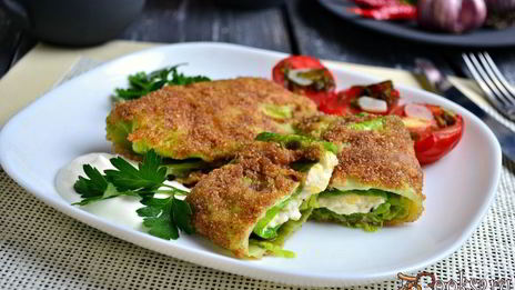 шницели из савойской капусты с сыром