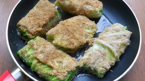 шницели из савойской капусты с сыром