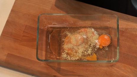 венскии шницель с жареным картофелем