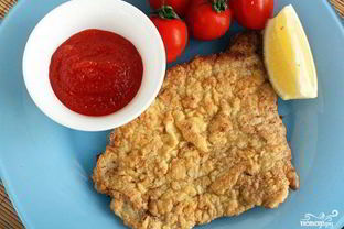 Венский шницель из свинины