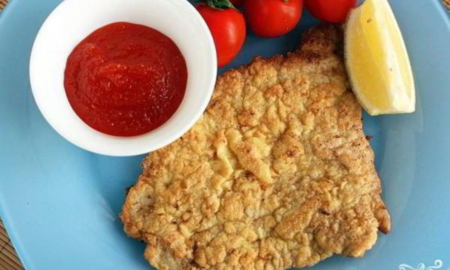 Рецепт венского шницеля из свинины