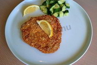 Венский шницель из телятины