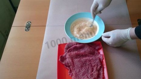 венский шницель из телятины