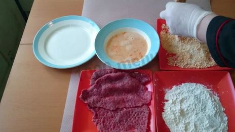 венский шницель из телятины