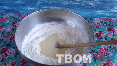 швейцарские картофельные клецки с грибным соусом