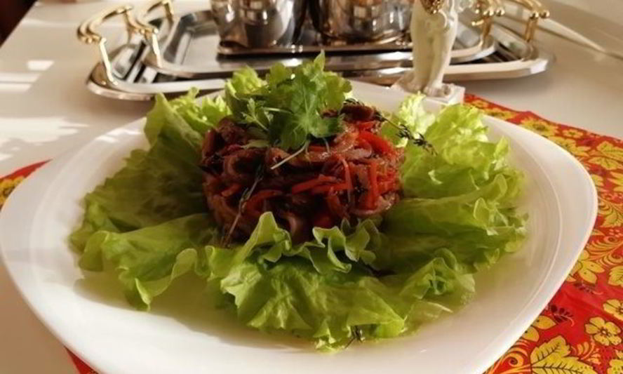 Рецепт собы — гречневой лапши с говядиной и овощами