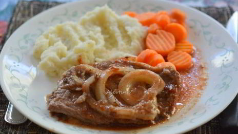 швейцарский стейк в медленноварке