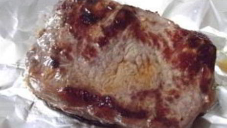 сочный стейк из свинины