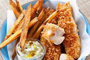 Стейк из акулы в духовке