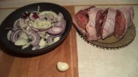 стейк из индейки с косточкой