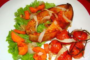 Стейк из кеты