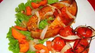 Стейк из кеты