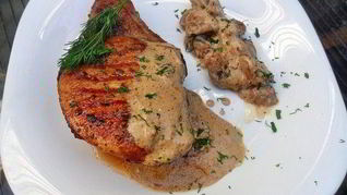 Стейк из корейки