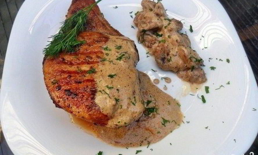 Рецепт стейка из корейки