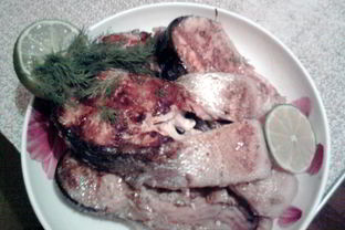 Стейк из лосося