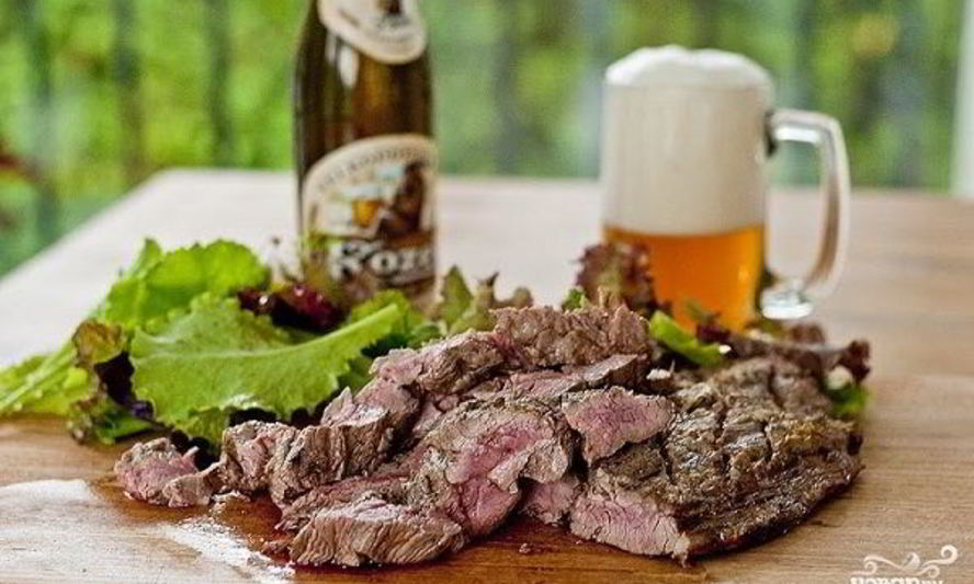 Рецепт стейка из пашины