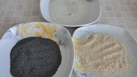 стейк из семги инь-янь