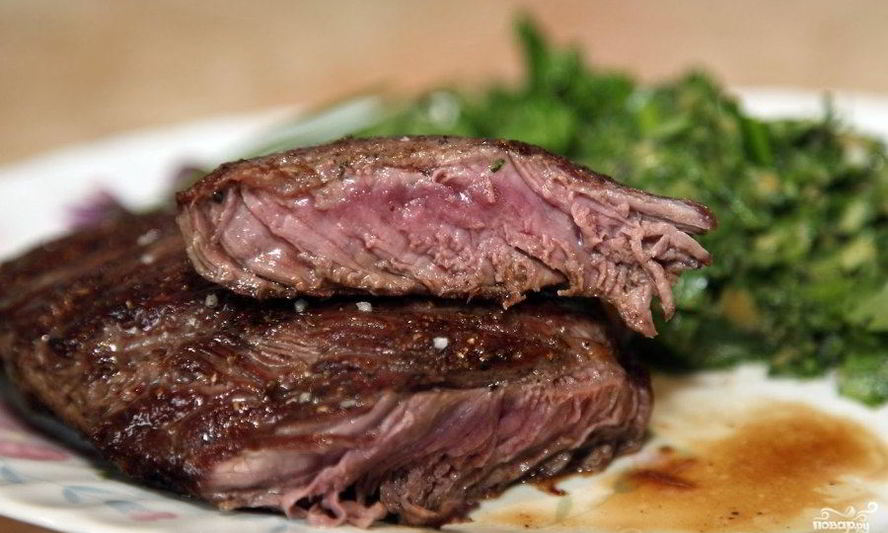 Рецепт стейка из страуса