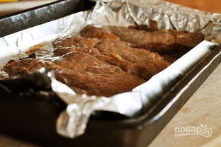 Стейк из свинины в духовке