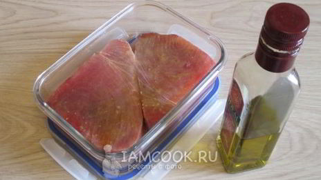 стейк из тунца