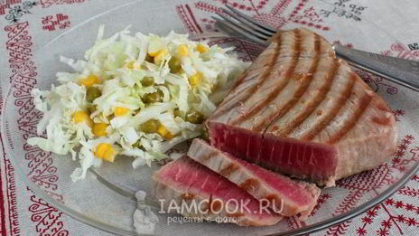 стейк из тунца