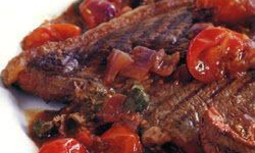 Рецепт стейка с соусом путтанеска